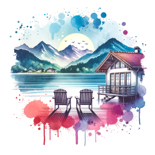 (224-04-G) Lake Landscape