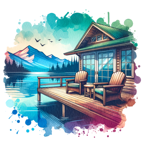 (224-04-H) Lake Landscape