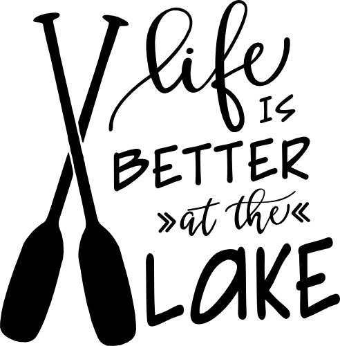 (224-03-A) Life is Better at the Lake