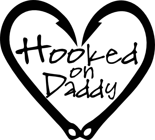 (s224-N) Hooked on Daddy Fish Hooks Fishing