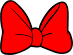 (s225-1-K) Polka Dot or Solid Bow