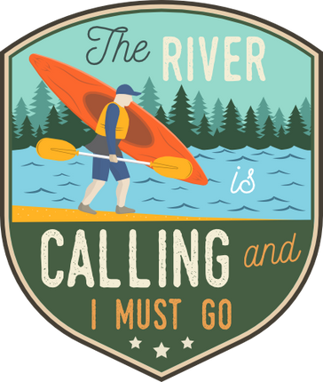 (228-02-1G) The River is Calling and I Must Go