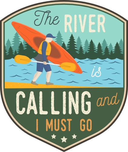 (228-02-1G) The River is Calling and I Must Go