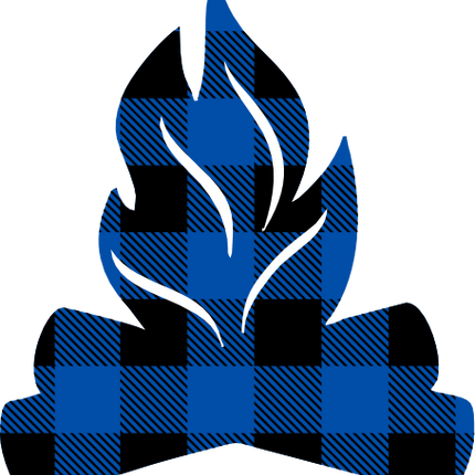 (228-01-K) Campfire Red, Green, Blue White Black Buffalo Plaid