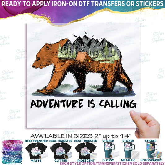 (s228-10L) Adventure Is Calling Bear
