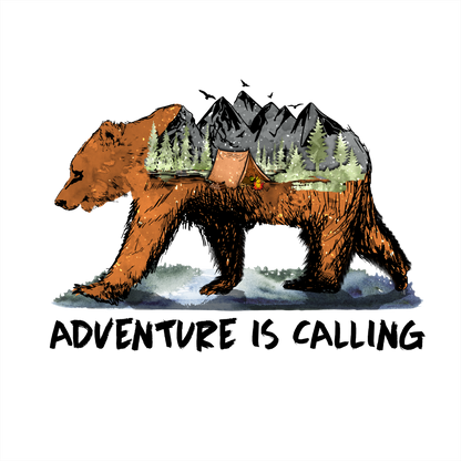 (s228-10L) Adventure Is Calling Bear