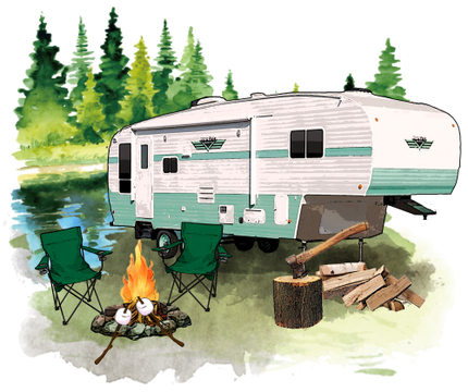 (228-07-1C) Camper Landscape