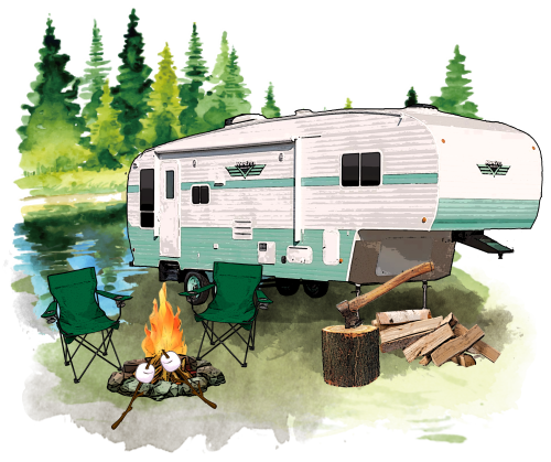 (228-07-1C) Camper Landscape