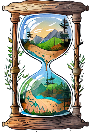 (228-07-1H) Hourglass Landscape