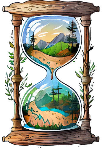 (228-07-1H) Hourglass Landscape