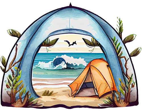 (228-07-1L) Tent Landscape