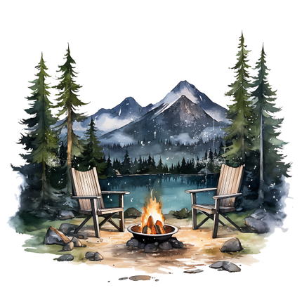 (228-07-1Q) Campfire Landscape