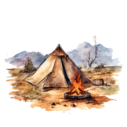 (228-07-1R) Tent Landscape