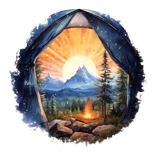 (228-07-1S) Tent Landscape