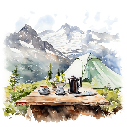 (228-07-1Z) Tent Landscape