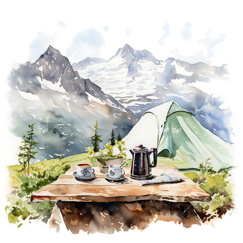 (228-07-1Z) Tent Landscape