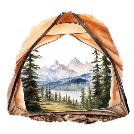 (228-07-2B) Tent  Landscape