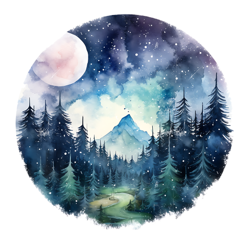 (228-07-2C) Mountain Landscape