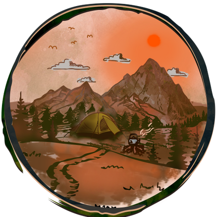 (228-07-2N) Tent Landscape