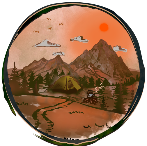 (228-07-2N) Tent Landscape