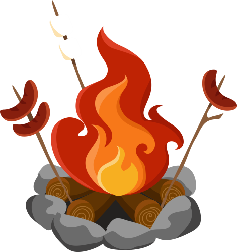 (228-07-2P) Campfire