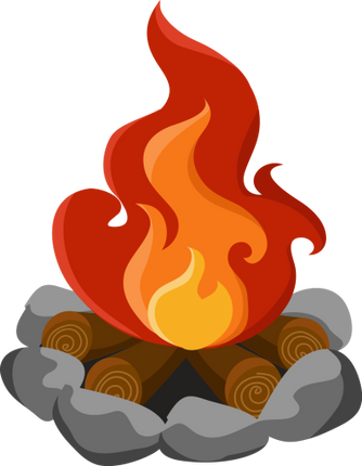 (228-07-2P) Campfire