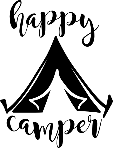 (228-06-E11) Tent Happy Camper