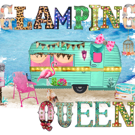 (228-04-U3) Watercolor Boho Camper