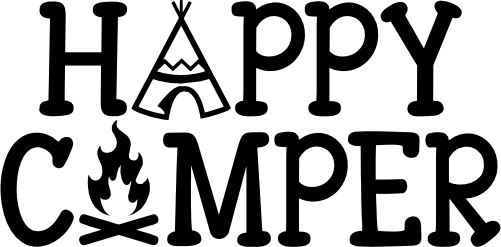 (228-06-D) Happy Camper Tent Teepee