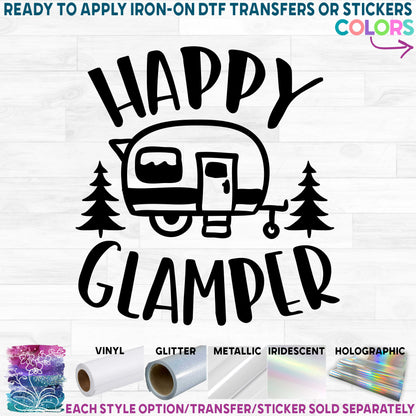 (s228-6G) Happy Camper,Happy Glamper