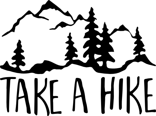 (228-09-B) Take a Hike Mountains