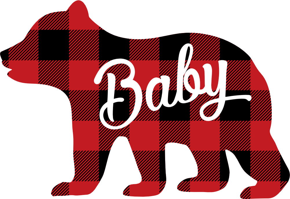 (s232-CC) Bear Cub Custom Text