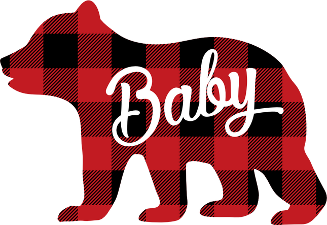 (s232-CC) Bear Cub Custom Text