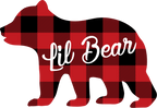 (s232-CC) Bear Cub Custom Text