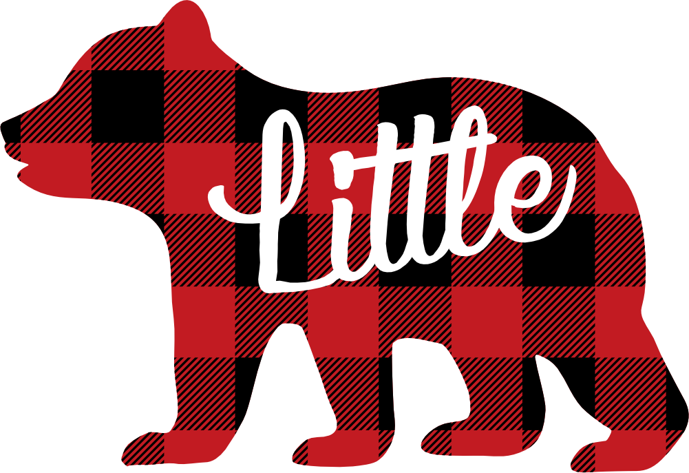 (s232-CC) Bear Cub Custom Text