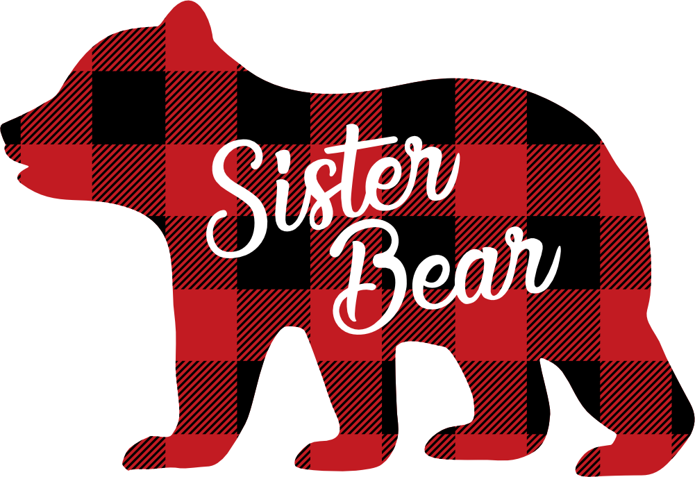 (s232-CC) Bear Cub Custom Text