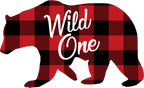 (s232-CC) One Bear Wild One Cub