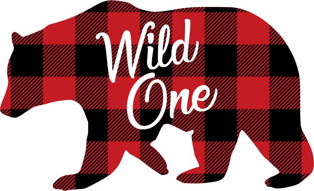 (s232-CC) One Bear Wild One Cub