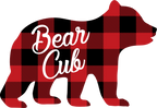 (s232-CC) Bear Cub Custom Text