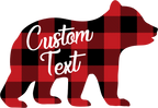 (s232-CC) Bear Cub Custom Text