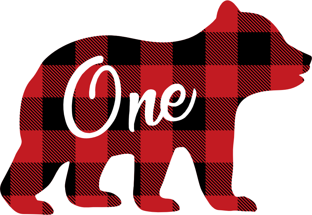 (s232-CC) One Bear Wild One Cub