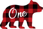 (s232-CC) One Bear Wild One Cub