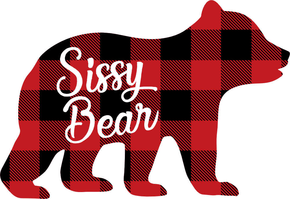 (s232-CC) Bear Cub Custom Text