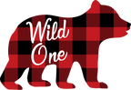 (s232-CC) One Bear Wild One Cub