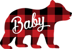 (s232-CC) Bear Cub Custom Text