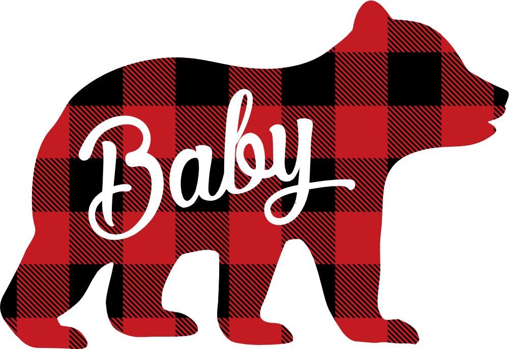 (s232-CC) Bear Cub Custom Text