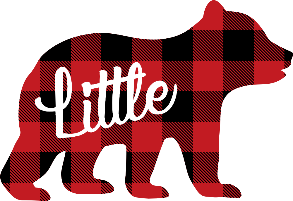 (s232-CC) Bear Cub Custom Text