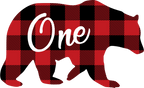 (s232-CC) One Bear Wild One Cub