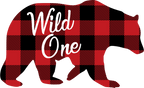 (s232-CC) One Bear Wild One Cub