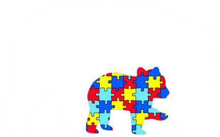 (s232-R1) Mama & Baby Bear Autism Puzzle